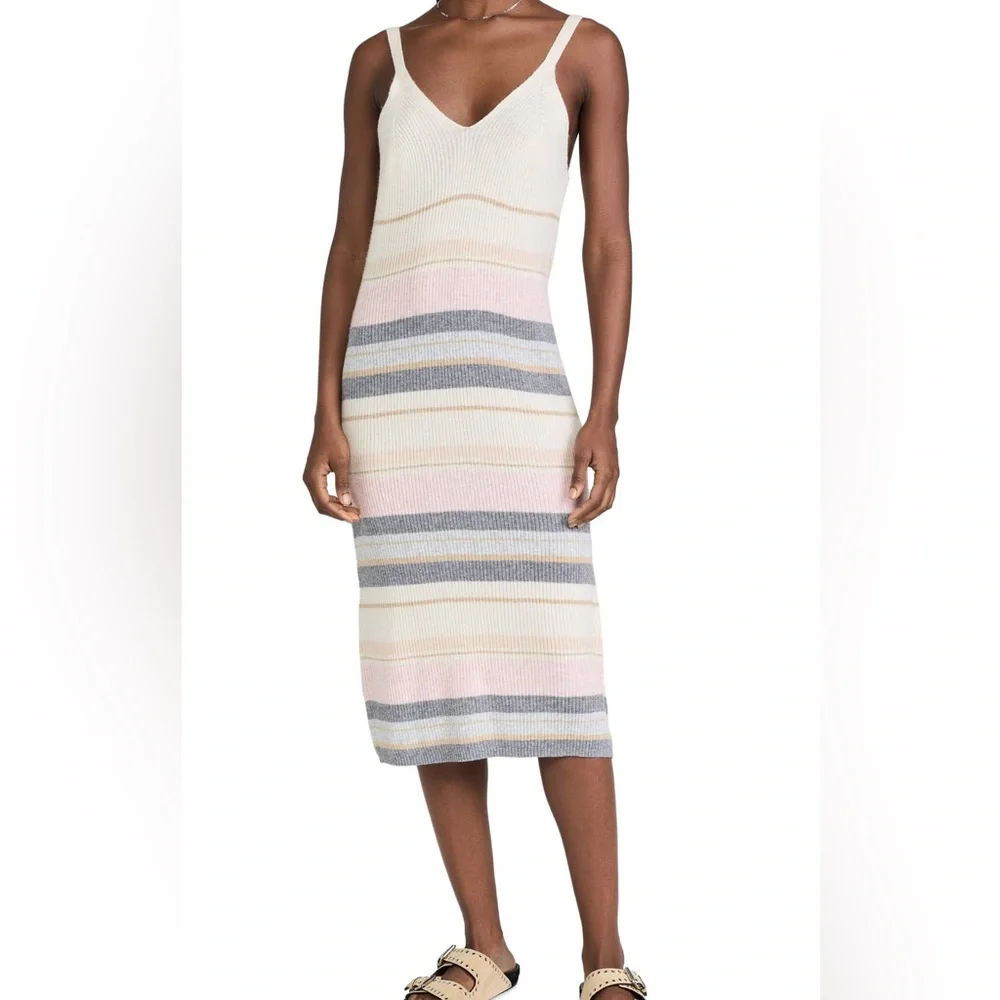 Z Supply Malibu Striped Knit Dress - Picture 2 of 13